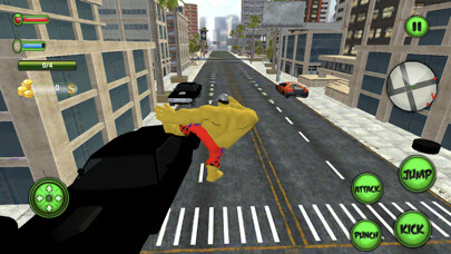 Emulate iPhone app Amazing super monster using MyAndroid