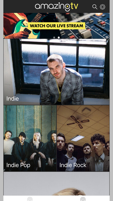 Emulate iPhone app Amazing TV - New Music 24/7 using MyAndroid Emulate iPhone app Amazing TV - New Music 24/7 using MyAndroid