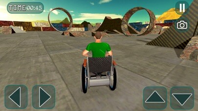 Emulate Android APK Amazing Wheelchair real stunts