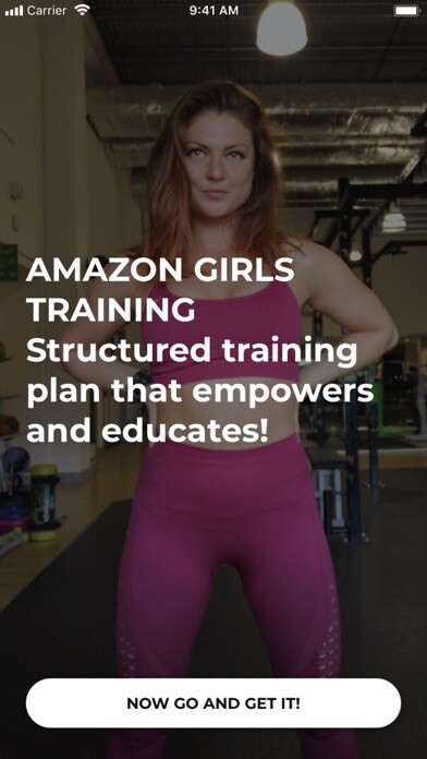 Emulate iPhone app Amazon Girls Training using MyAndroid