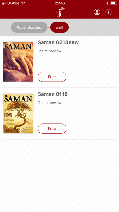 Emulate iPhone app Šamazon using MyAndroid