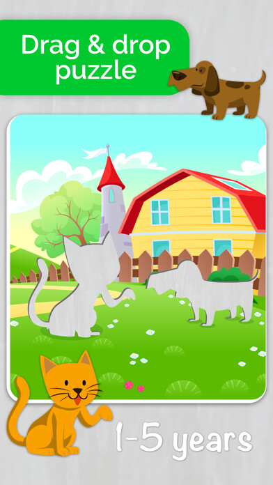 Emulate iPhone app AmBa puzzles: Animal world. Toddler games for free using MyAndroid Emulate iPhone app AmBa puzzles: Animal world. Toddler games for free using MyAndroid