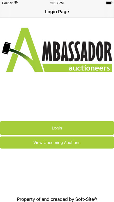 Emulate iPhone app Ambassador Auctioneers using MyAndroid Emulate iPhone app Ambassador Auctioneers using MyAndroid