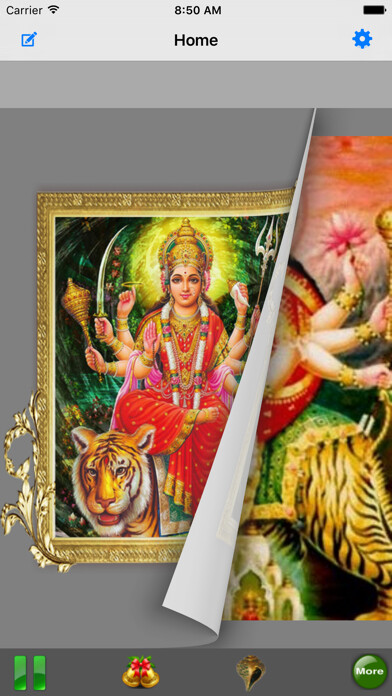 Emulate iPhone app Ambe tu hai jagdambe kali using MyAndroid