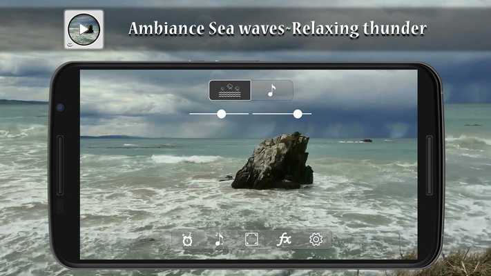 Emulate Android APK Ambiance Sea waves