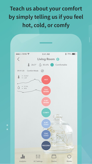 Emulate iPhone app Ambi Climate using MyAndroid Emulate iPhone app Ambi Climate using MyAndroid