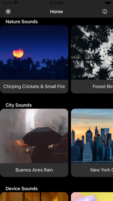 Emulate iPhone app Ambience Sounds using MyAndroid Emulate iPhone app Ambience Sounds using MyAndroid