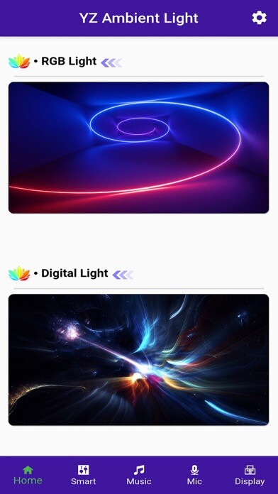 Emulate iPhone app Ambien Light using MyAndroid