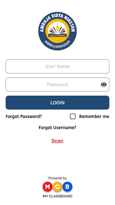 Emulate iPhone app Ambuja Vidyaniketan using MyAndroid Emulate iPhone app Ambuja Vidyaniketan using MyAndroid