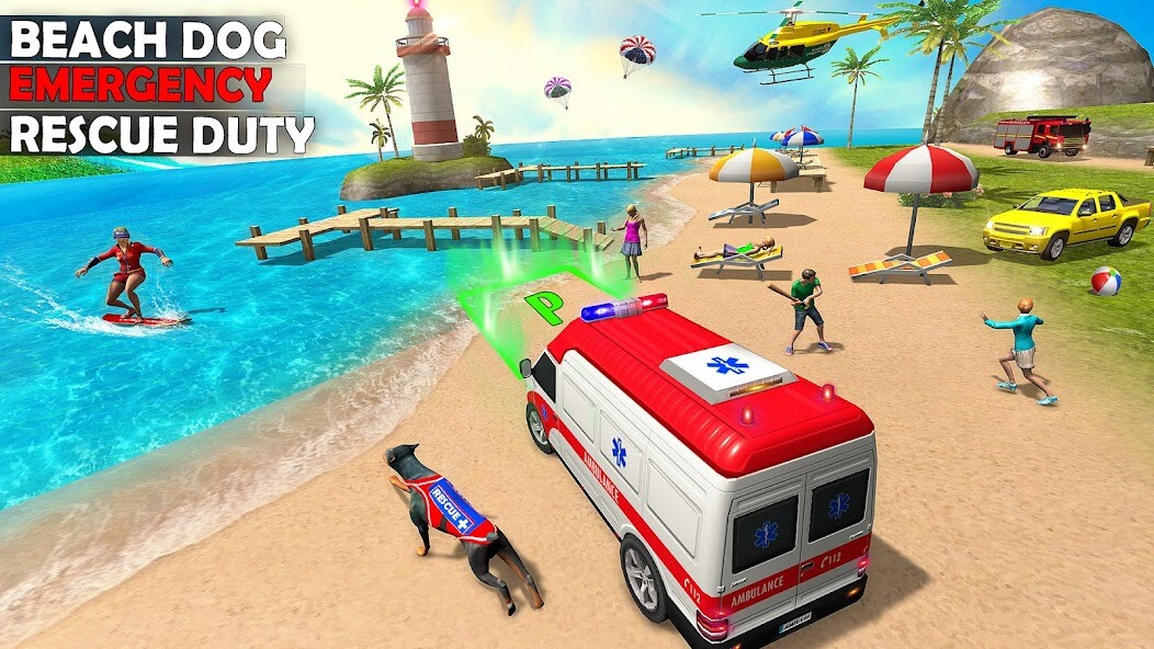Run android online APK Ambulance Dog Crime Rescue Gam from MyAndroid or emulate Ambulance Dog Crime Rescue Gam using MyAndroid