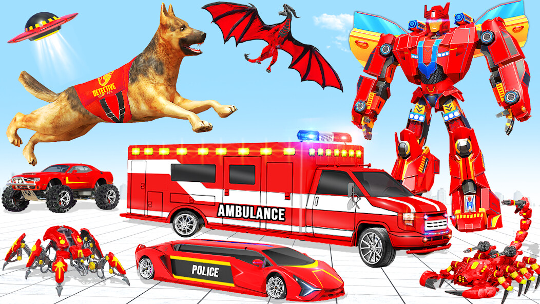 Run android online APK Ambulance Dog Robot Car Game from MyAndroid or emulate Ambulance Dog Robot Car Game using MyAndroid Run android online APK Ambulance Dog Robot Car Game from MyAndroid or emulate Ambulance Dog Robot Car Game using MyAndroid
