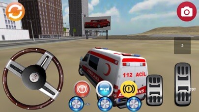 Emulate iPhone app Ambulance Driving Game using MyAndroid Emulate iPhone app Ambulance Driving Game using MyAndroid