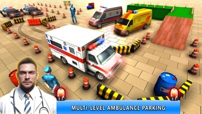 Emulate iPhone app Ambulance Parking: City Rescue using MyAndroid