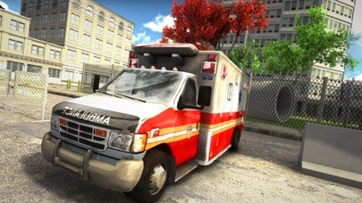 Emulate iPhone app Ambulance Parking - Emergency Hospital Driving Free using MyAndroid