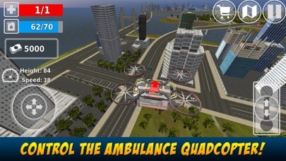 Emulate iPhone app Ambulance Quadcopter Flight using MyAndroid
