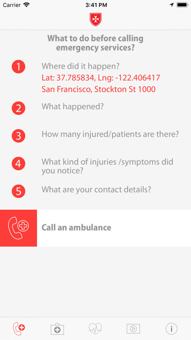 Emulate iPhone app Ambulance using MyAndroid Emulate iPhone app Ambulance using MyAndroid