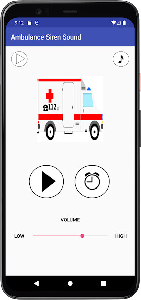 Run android online APK Ambulance Siren Sound from MyAndroid or emulate Ambulance Siren Sound using MyAndroid