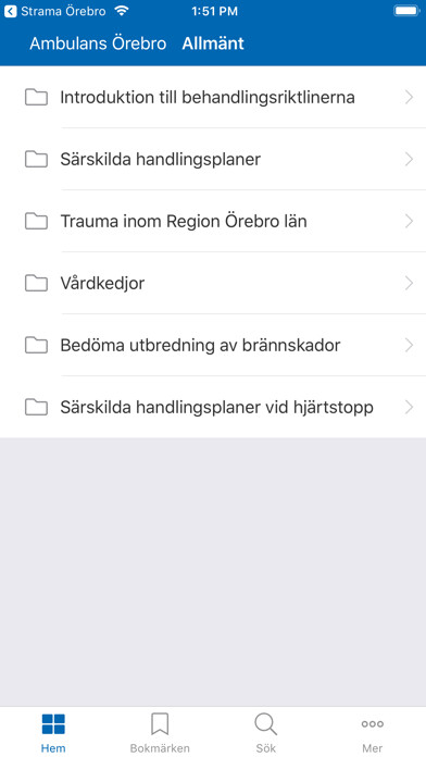 Emulate iPhone app Ambulans Örebro using MyAndroid Emulate iPhone app Ambulans Örebro using MyAndroid