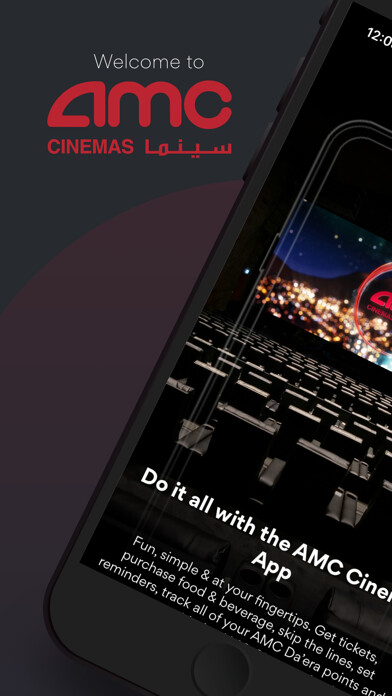 Emulate iPhone app AMC Cinemas KSA using MyAndroid