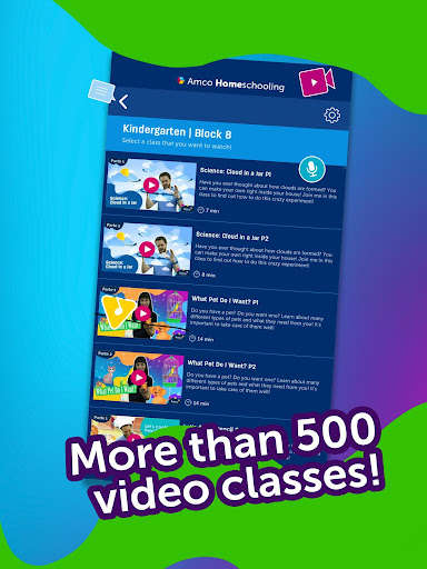 Run android online APK Amco Homeschooling: Free video classes from MyAndroid or emulate Amco Homeschooling: Free video classes using MyAndroid
