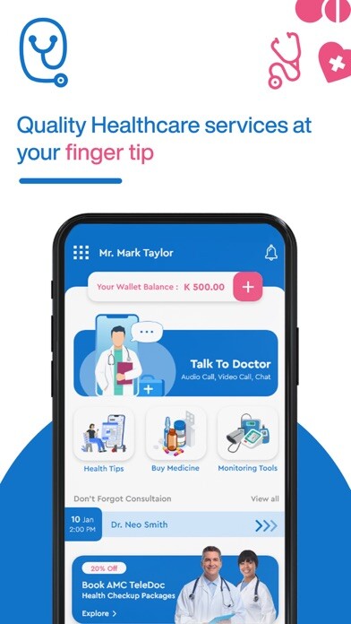 Emulate iPhone app AMC TeleDoc using MyAndroid