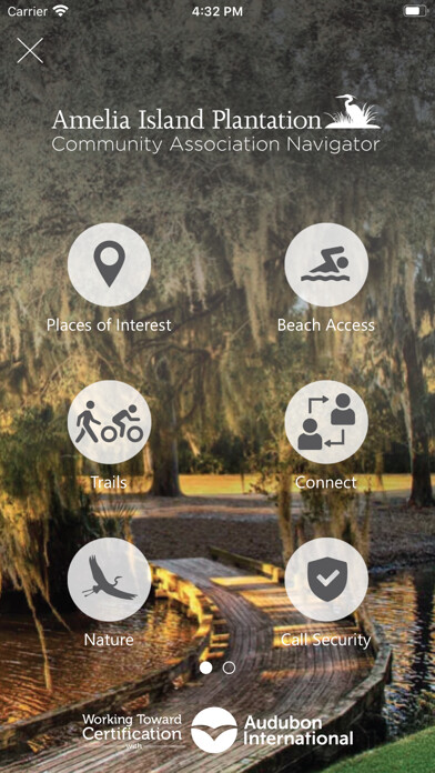 Emulate iPhone app Amelia Island Guide using MyAndroid