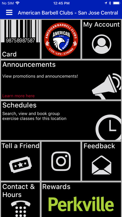 Emulate iPhone app American Barbell Clubs using MyAndroid Emulate iPhone app American Barbell Clubs using MyAndroid