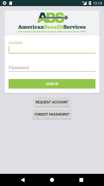 Emulate Android APK American Benefit Services Quoting