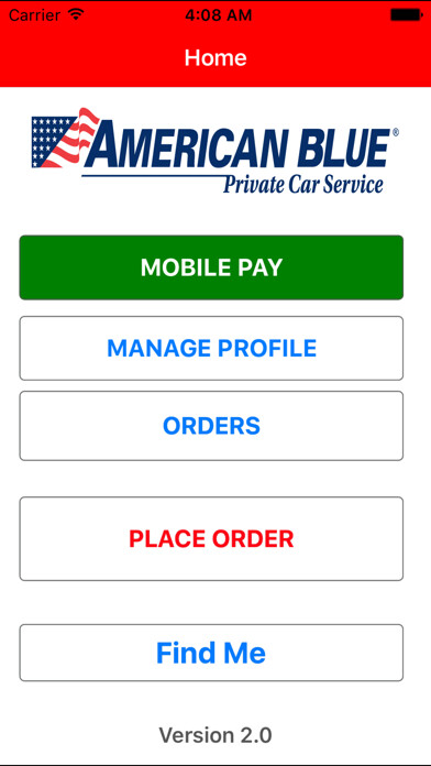 Emulate iPhone app American Blue Taxi using MyAndroid Emulate iPhone app American Blue Taxi using MyAndroid