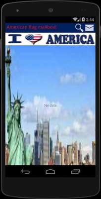 Emulate Android APK American flag mailbox!
