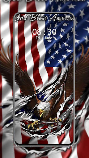 Run android online APK American flag wallpapers HD from MyAndroid or emulate American flag wallpapers HD using MyAndroid
