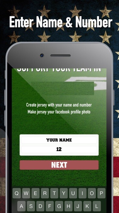 Emulate iPhone app American Football Jersey Maker using MyAndroid Emulate iPhone app American Football Jersey Maker using MyAndroid