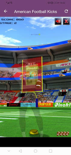 Emulate Android APK American Football Kicks