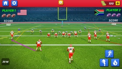 Emulate iPhone app American Football: Rugby Games using MyAndroid Emulate iPhone app American Football: Rugby Games using MyAndroid