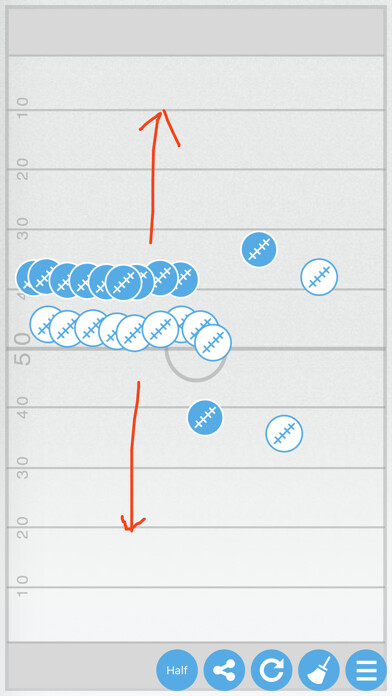 Emulate iPhone app American Football Tactic using MyAndroid Emulate iPhone app American Football Tactic using MyAndroid