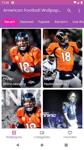 Run android online APK American Football Wallpaper HD from MyAndroid or emulate American Football Wallpaper HD using MyAndroid