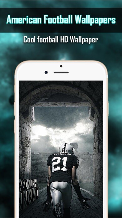 Emulate iPhone app American Football Wallpapers & Backgrounds - Home Screen Maker with Sports Pictures using MyAndroid