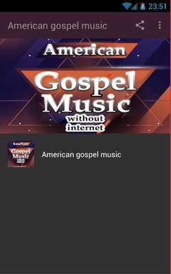 Emulate Android APK American Gospel Hits Music Offline