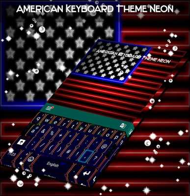 Emulate Android APK American Keyboard Theme Neon Emulate Android APK American Keyboard Theme Neon