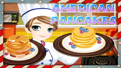 Emulate iPhone app American Pancakes - learn how to make delicious pancakes with this cooking game! using MyAndroid Emulate iPhone app American Pancakes - learn how to make delicious pancakes with this cooking game! using MyAndroid