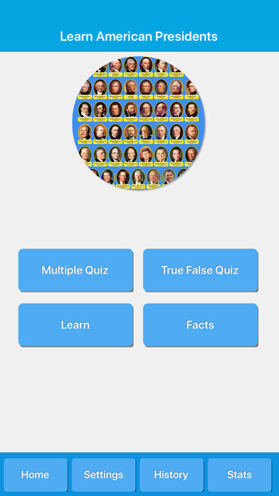 Emulate iPhone app American Presidents History using MyAndroid