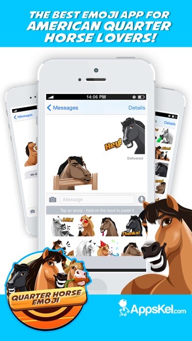 Emulate iPhone app American Quarter-Horse Emoji using MyAndroid Emulate iPhone app American Quarter-Horse Emoji using MyAndroid