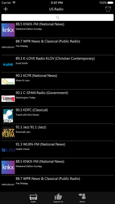 Emulate iPhone app American Radio - US Radio using MyAndroid