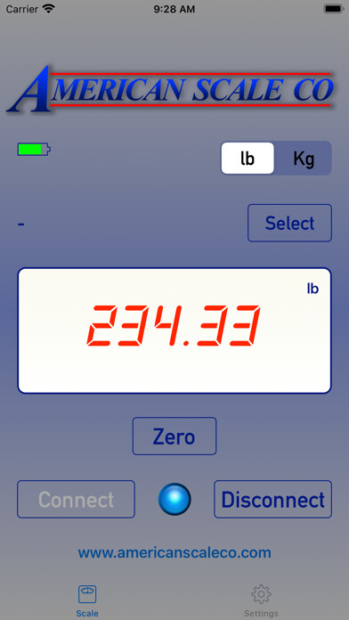Emulate iPhone app American Scale using MyAndroid