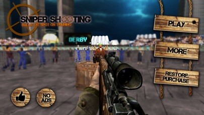 Emulate iPhone app American Sniper Shooting Arena using MyAndroid