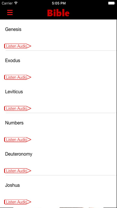 Emulate iPhone app American Standard Version Bible (Audio) using MyAndroid