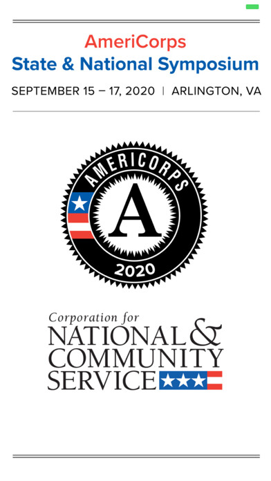 Emulate iPhone app AmeriCorps Symposium using MyAndroid