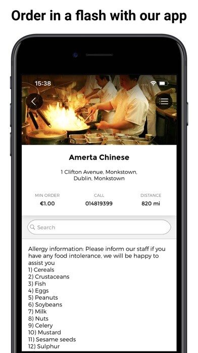 Emulate iPhone app Amerta Chinese App using MyAndroid