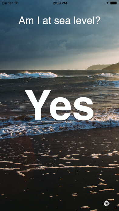 Emulate iPhone app Am I At Sea Level? using MyAndroid Emulate iPhone app Am I At Sea Level? using MyAndroid