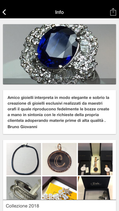 Emulate iPhone app Amico Gioielli using MyAndroid Emulate iPhone app Amico Gioielli using MyAndroid